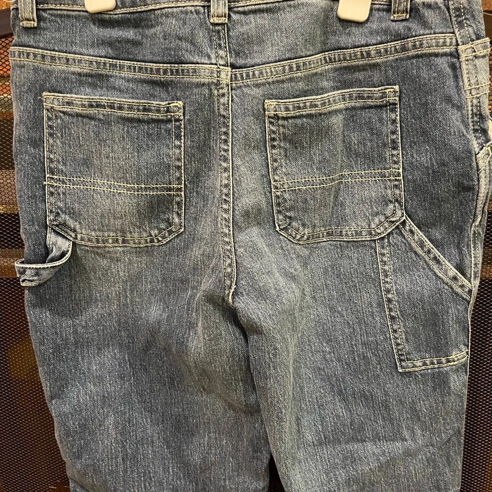 Cat & Jack Girls size 14 Ankle Straight Jeans - Classic Blue
